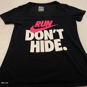 Nike ‘Run don’t hide’ t shirt